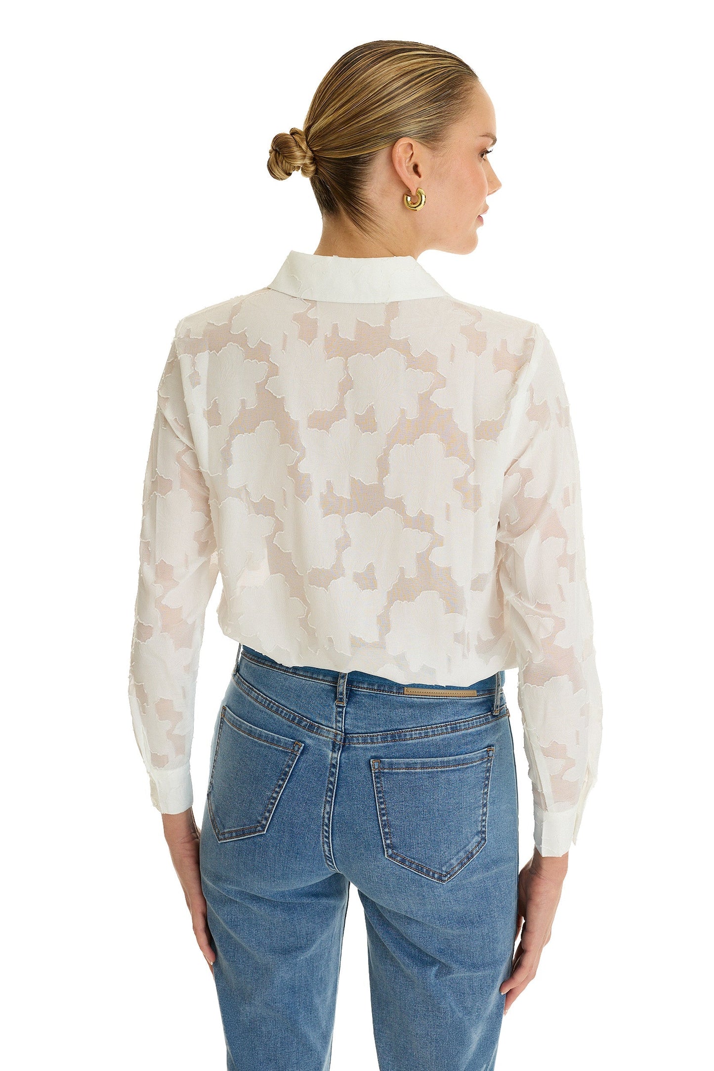 Stelle Button Up - White