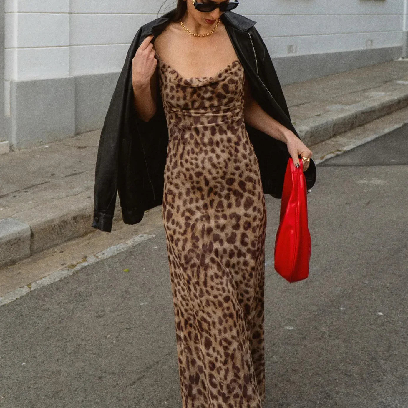 Vestido midi de tul Priscila