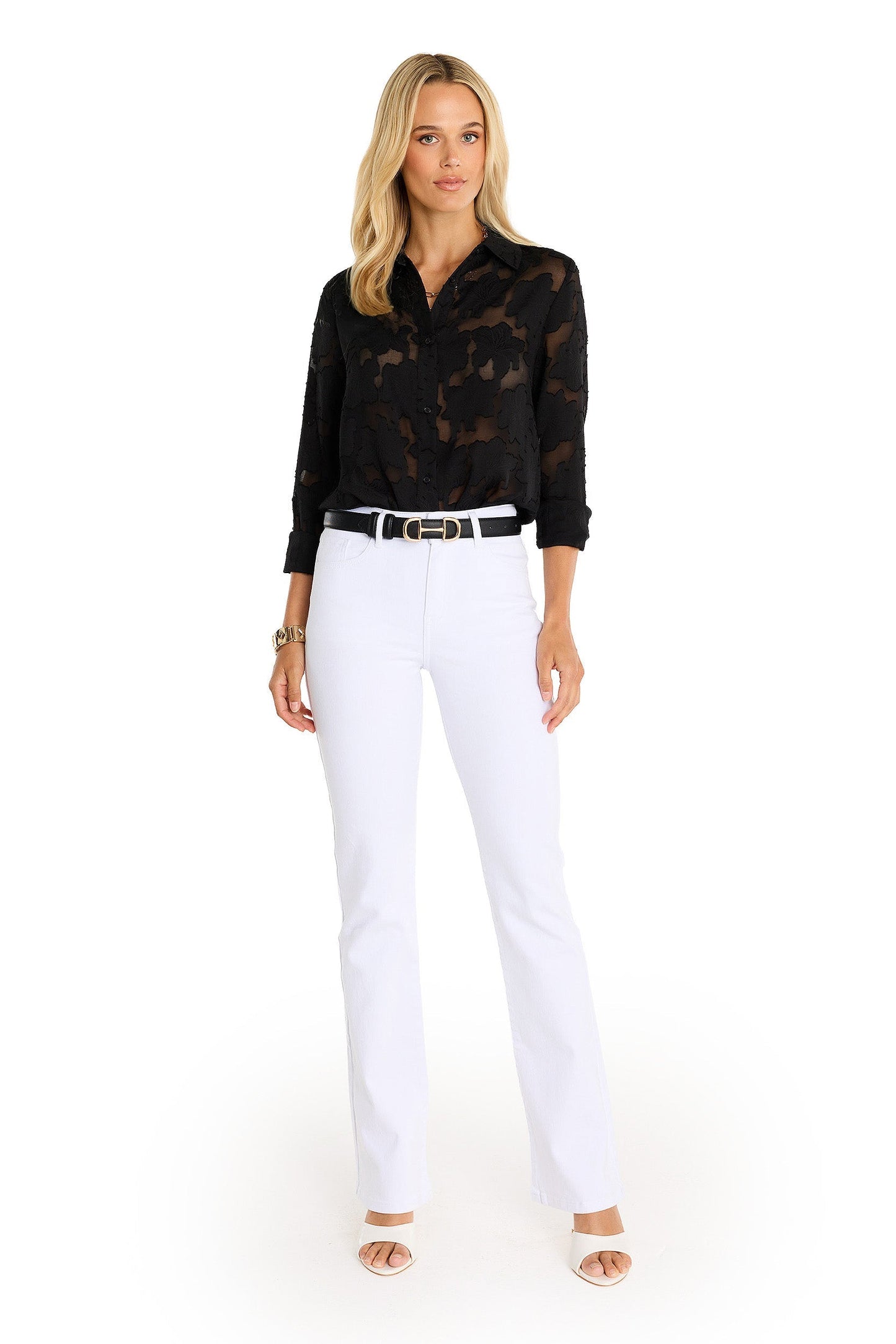 Stelle Button Up - Black