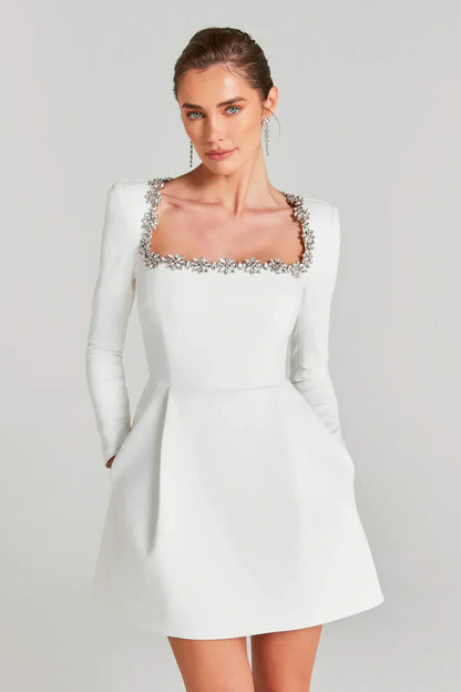 Fiona | Elegant Velvet Dress