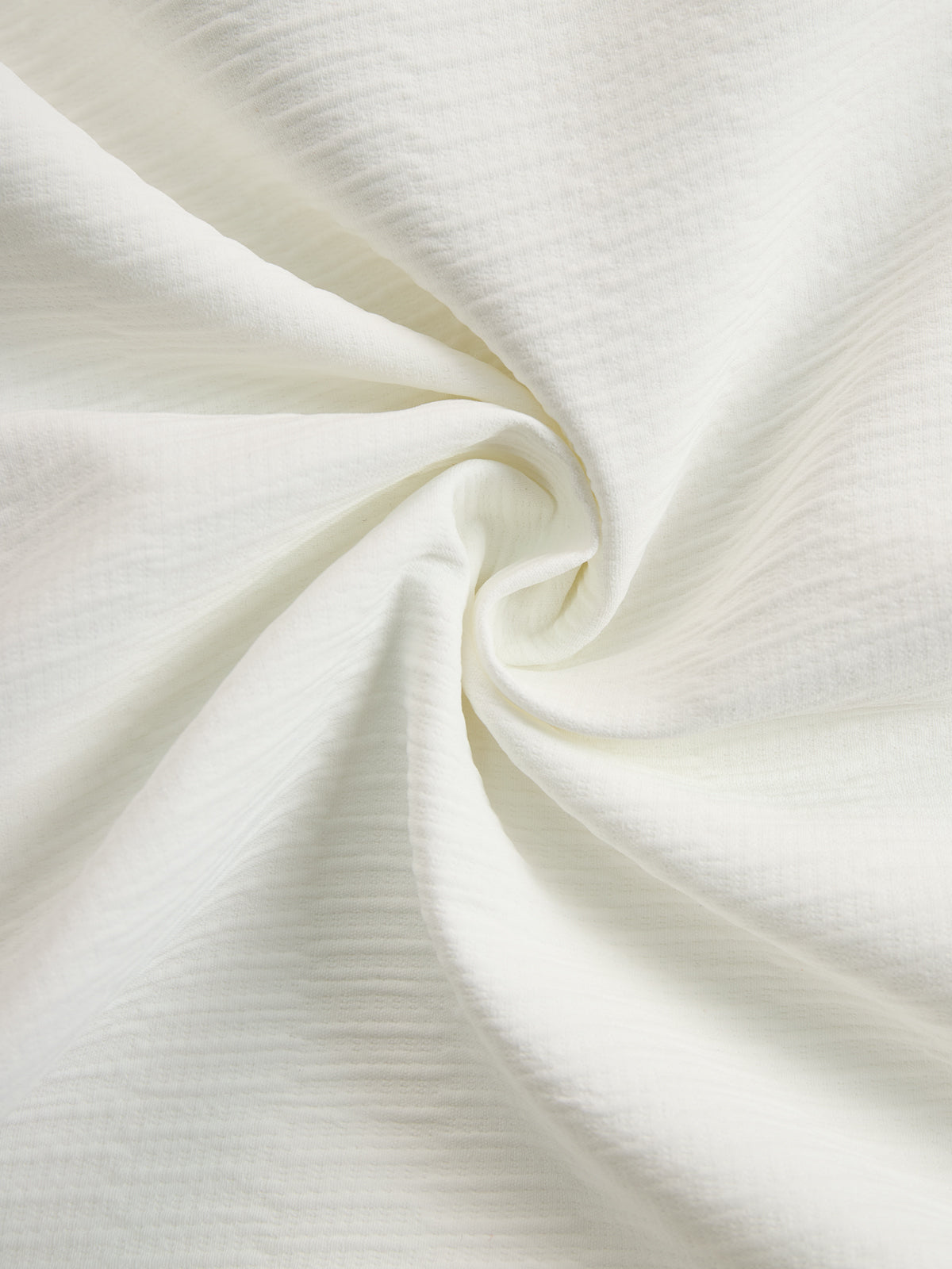 Creamy White Textured Lantern Sleeve Set