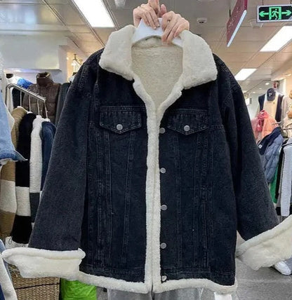 Chaqueta vaquera de felpa Nath