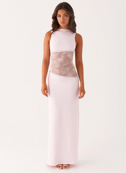 Midnight Elegance Maxi Dress