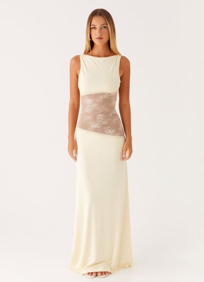 Midnight Elegance Maxi Dress