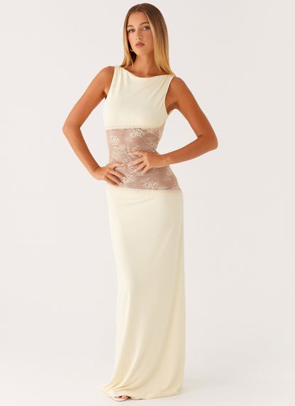 Midnight Elegance Maxi Dress