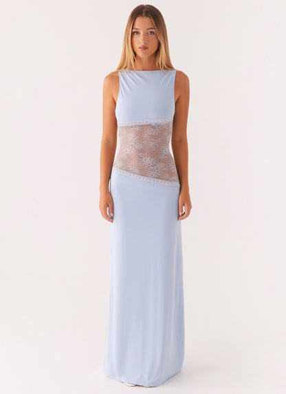 Midnight Elegance Maxi Dress