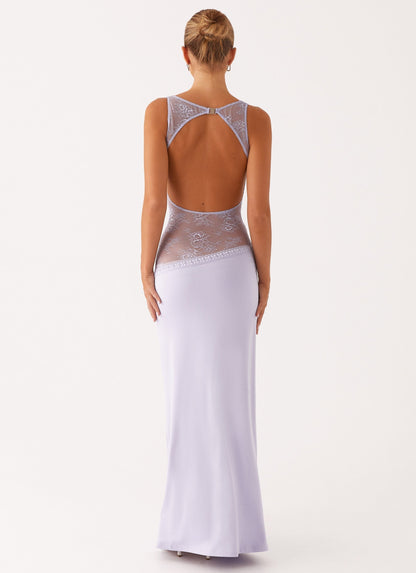 Midnight Elegance Maxi Dress