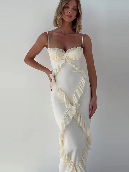 Vestido Elina - Estilo Sirena Midi
