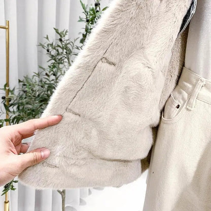 Chaqueta vaquera de felpa Nath