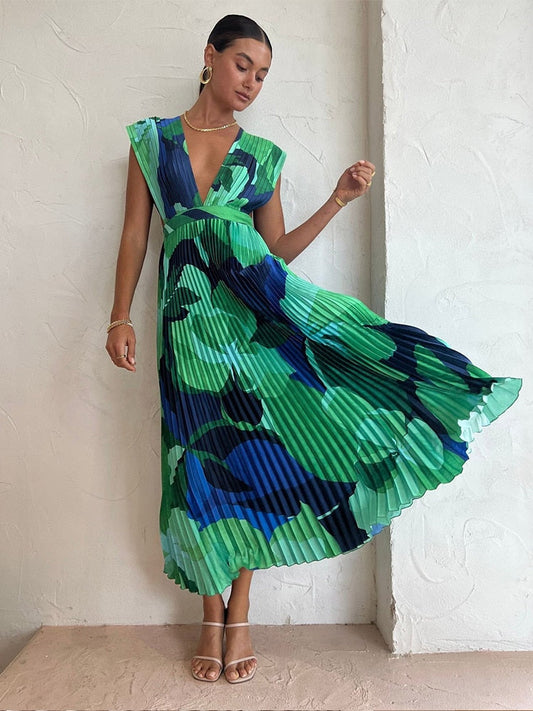 Vestido Cruzado Tropical