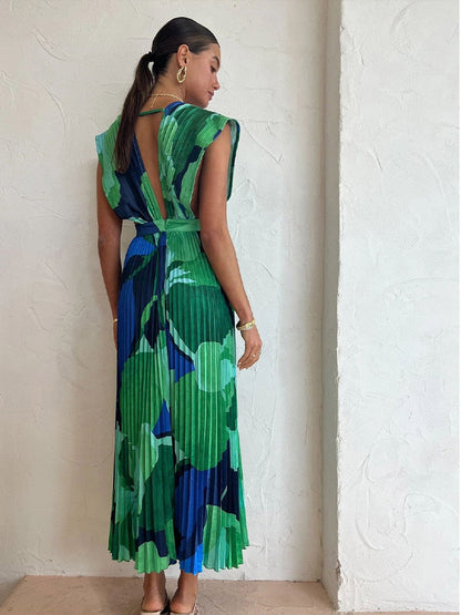 Vestido Cruzado Tropical