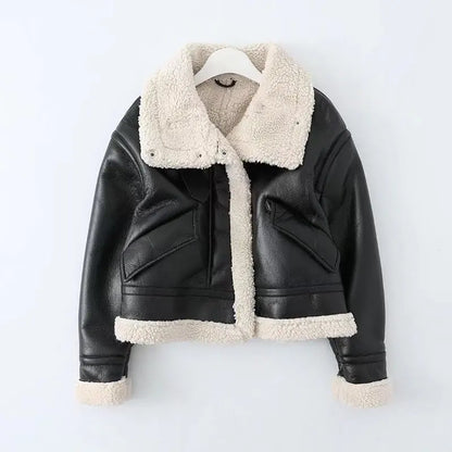 Chaqueta de cuero Tany