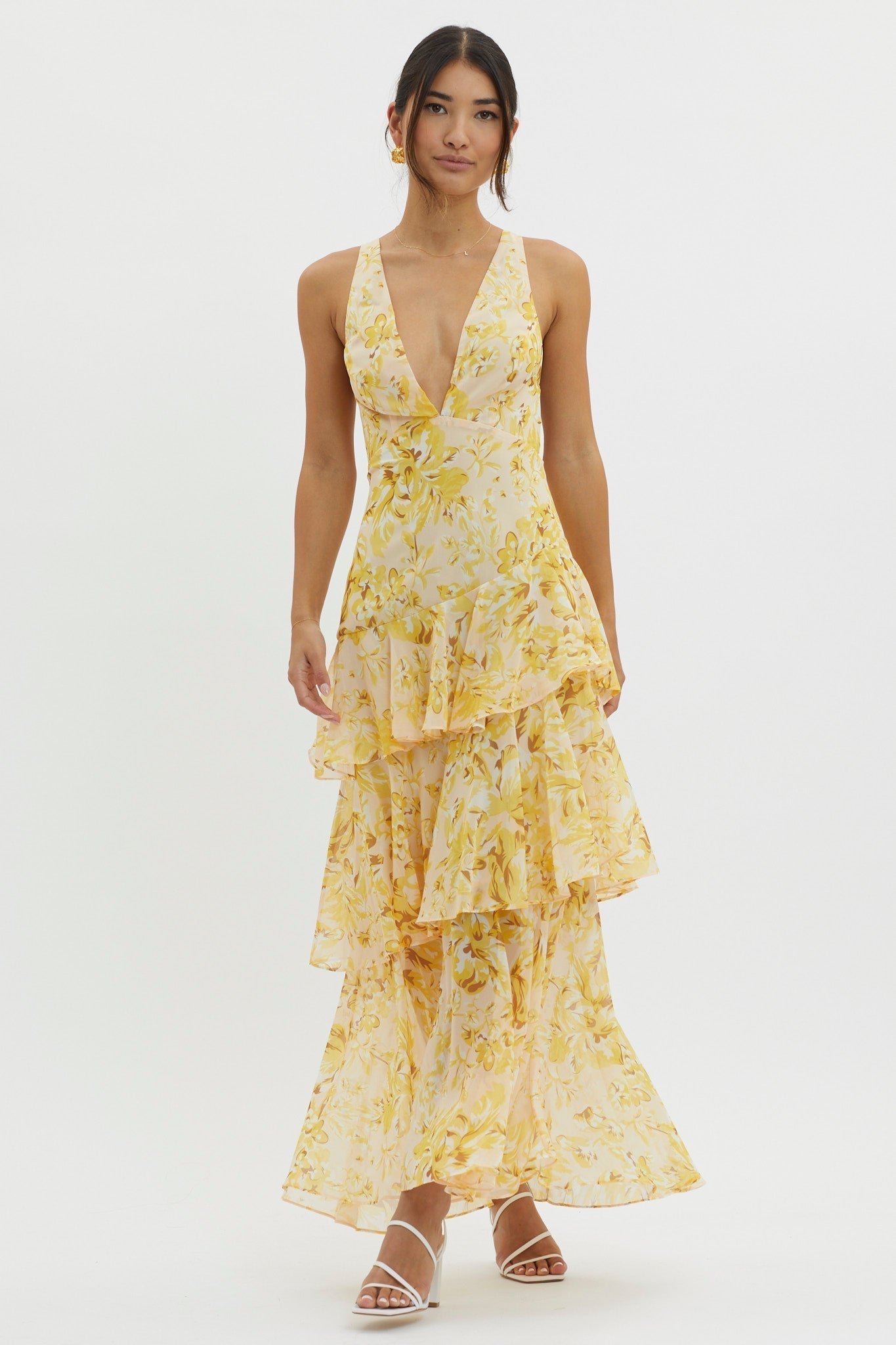 Elara Ruffle Dress