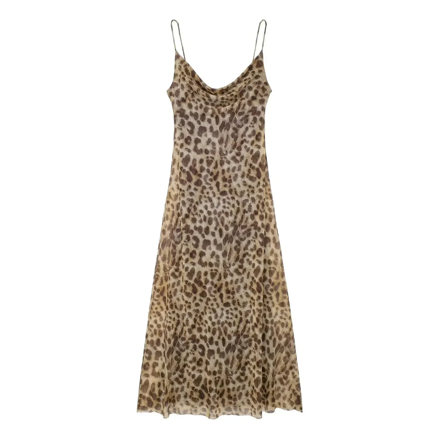 Vestido midi de tul Priscila