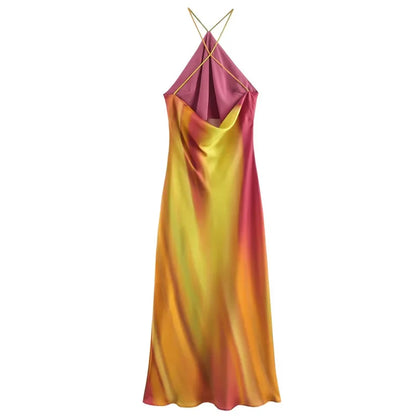 VESTIDO SATINADO TURBON