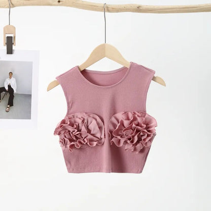Blusa com Detalhe em Flor July